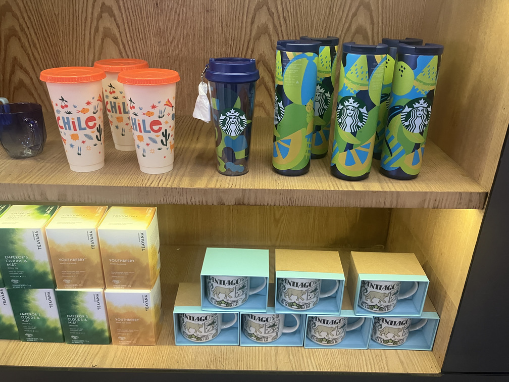 starbacks goods in chile